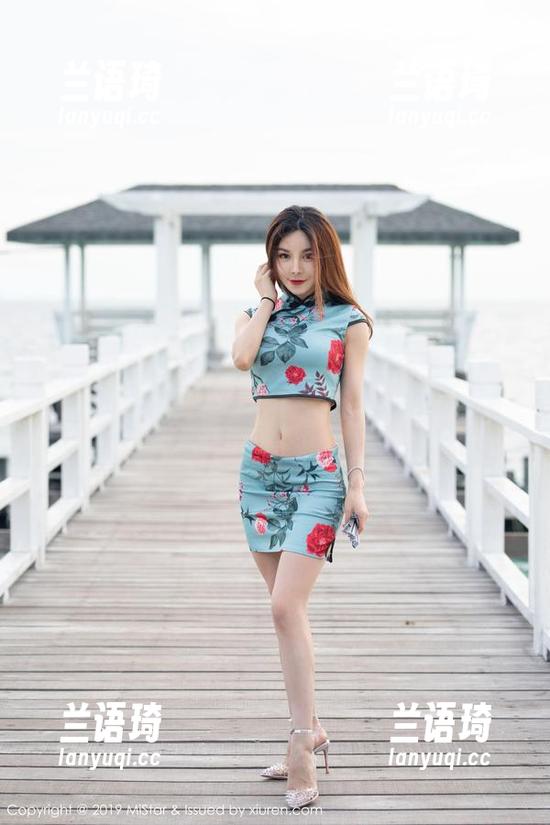 MiStar魅妍社 - 芝芝Booty穿旗袍，全新图包来啦，究竟能有多惊艳？