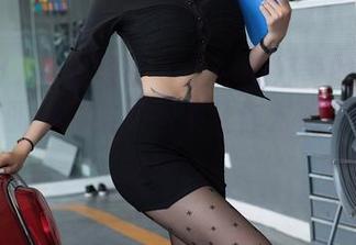 XINGYAN星颜社 – 全网最好奇的黑色穿搭，李丽莎的美图图集让你对黑色有了新的理念！
