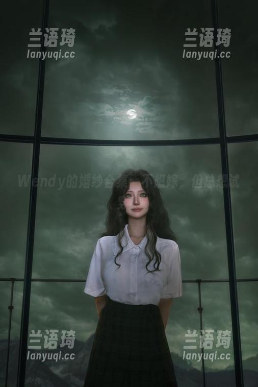 Wendy的婚纱合集：不想嫁，但总想试穿！