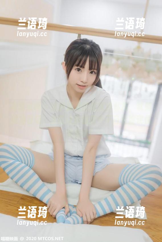 喵糖映画 - 水手服里的蠢沫沫私拍，犹如航海日记，保证让你脑海中不自觉浮现优质海风！