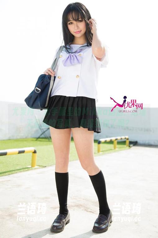 尤果网 - 水手服里的Mikka涵涵：这场无圣光的写真，撩拨到你了吗？