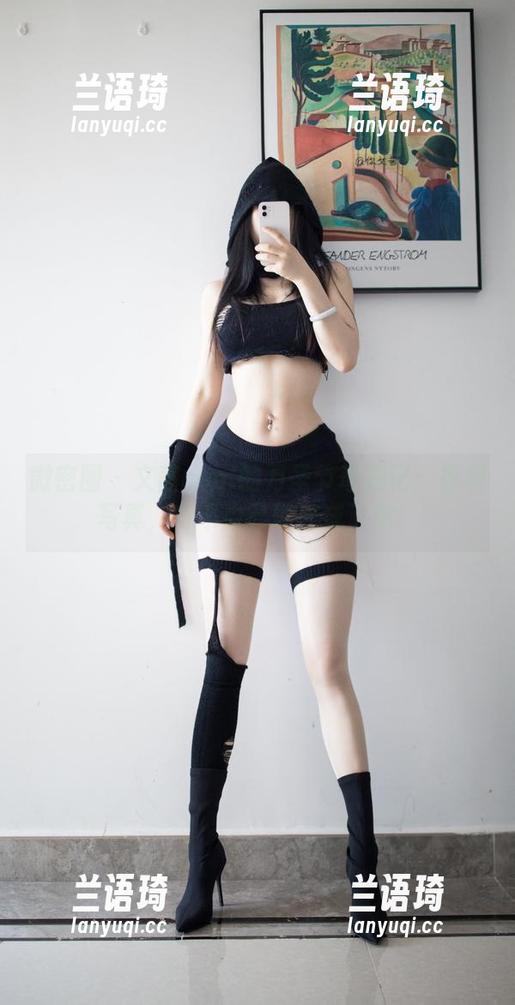 微密圈 - 文茜cool的万圣节奇遇记：福利写真，身不由己地变成了鬼！