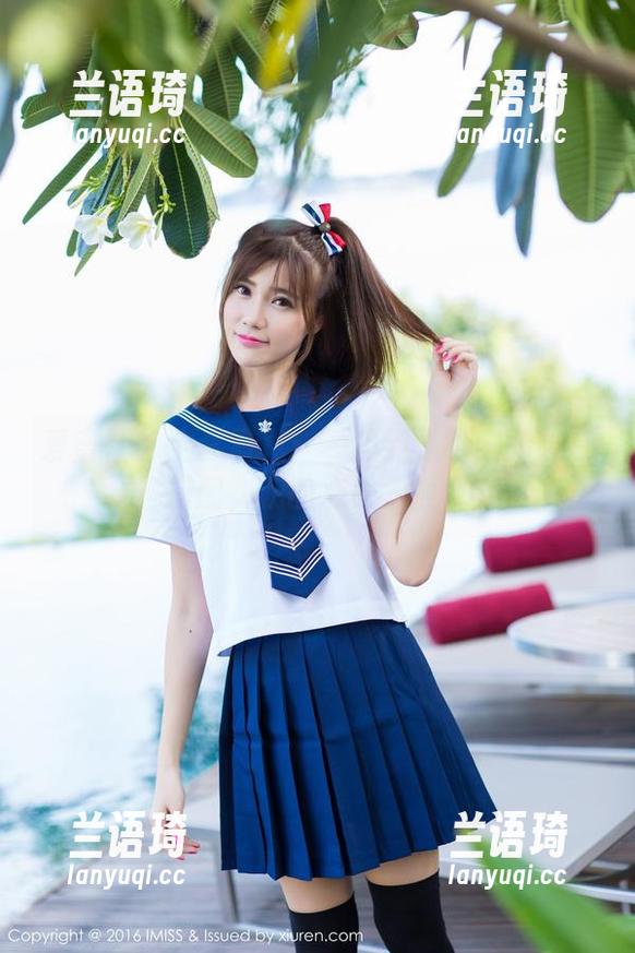 爱蜜社 - 全套写真：一见到戴小唯的粉色搭配，我的心头一颤！