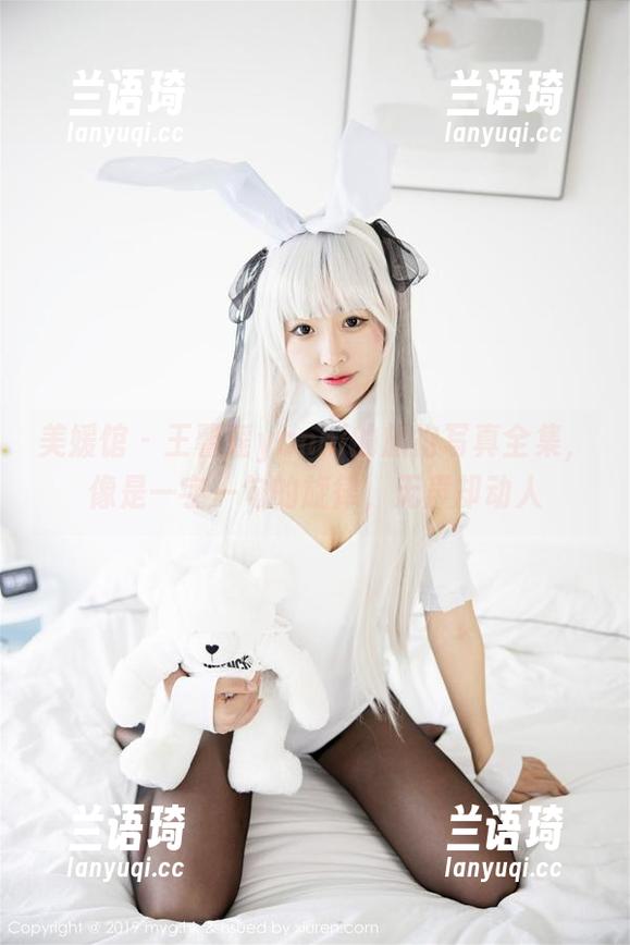 美媛馆 - 王馨瑶yanni的旗袍写真全集，像是一字一句的旋律，无声却动人