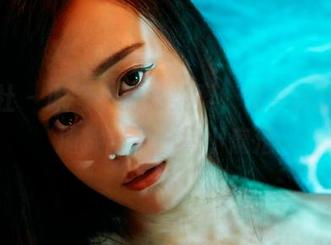 蜜桃社 – 原图中的林柔柔，似乎在运动间捕捉到了一点小魔法